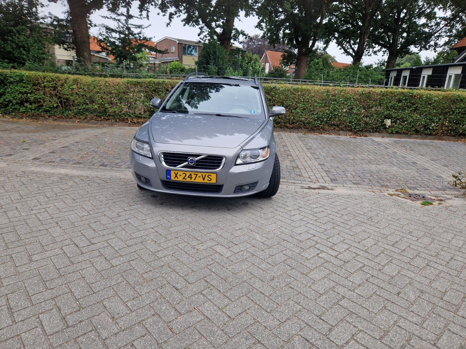 Volvo V50 2.5 T5 AWD Geartronic 2007 Grijs, Auto's, Volvo, 700 kg, 2521 cc, 10 km/l, Stationwagon