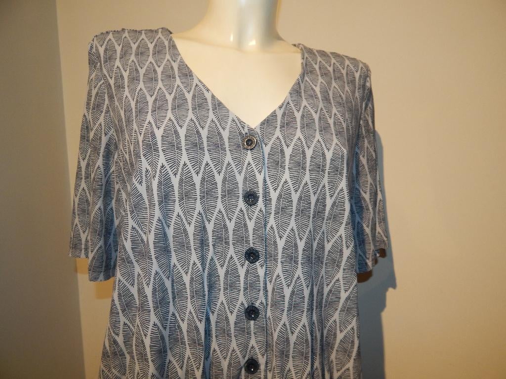 Studio Anneloes travel stof blouse in printje mt XL, Verzenden, Maat 46/48 (XL) of groter, Zo goed als nieuw, Overige kleuren
