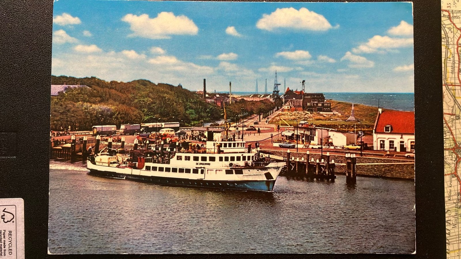 TEXEL  Den Helder Texelse boot  TESO De Dageraad, Ophalen of Verzenden, 1960 tot 1980, Friesland