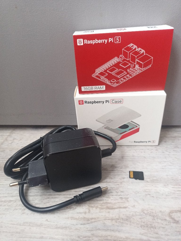 Raspberry PI5 Kit, Verzenden, Raspberry PI5 Broadcom, DDR4, Overige typen
