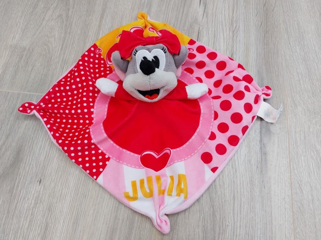 Knuffel knuffeldoekje Julianatoren jul Julia muis L1680, Ophalen of Verzenden, Zo goed als nieuw