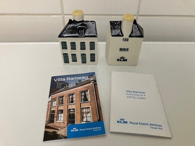 Klm (Bols) huisje 106 met kaartje .., Verzamelen, Ophalen, Nieuw, 81 t/m 91, Gevuld