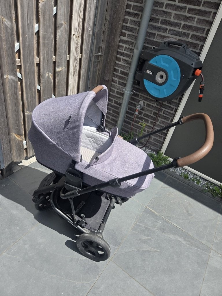 Complete kinderwagen!, Gebruikt, Verstelbare duwstang, Ophalen, Kinderwagen