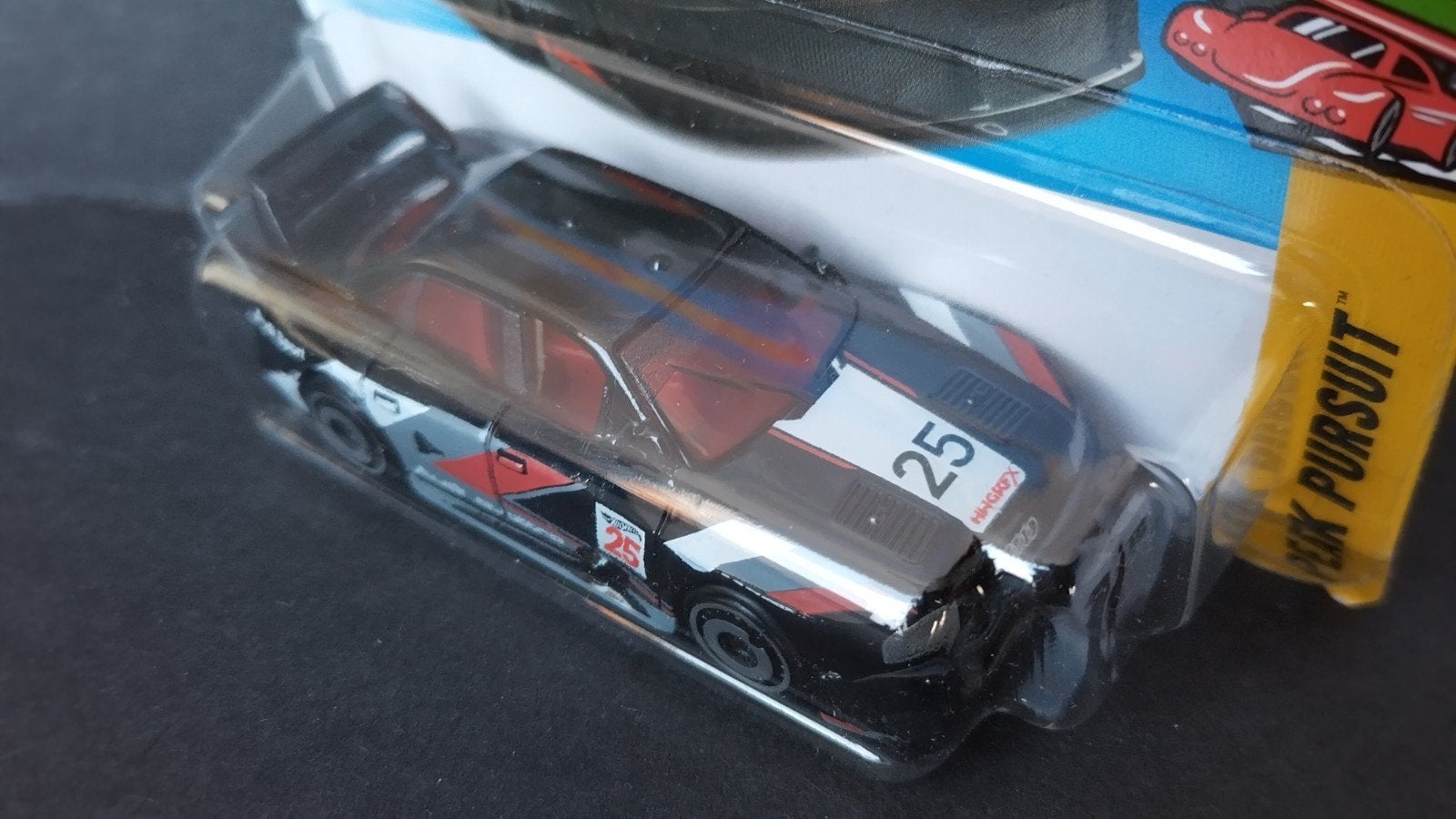 Audi 90 Quattro Imsa Zwart 1:64 Hotwheels Pol, Hobby en Vrije tijd, Auto, Verzenden, ., Nieuw