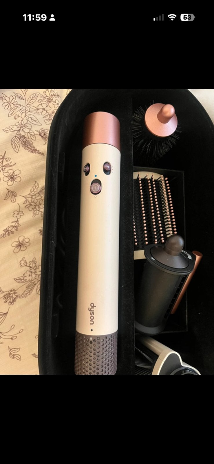 Dyson Airwrap Complete Styler met accessoires, Ophalen of Verzenden, Gebruikt, Haarverzorging