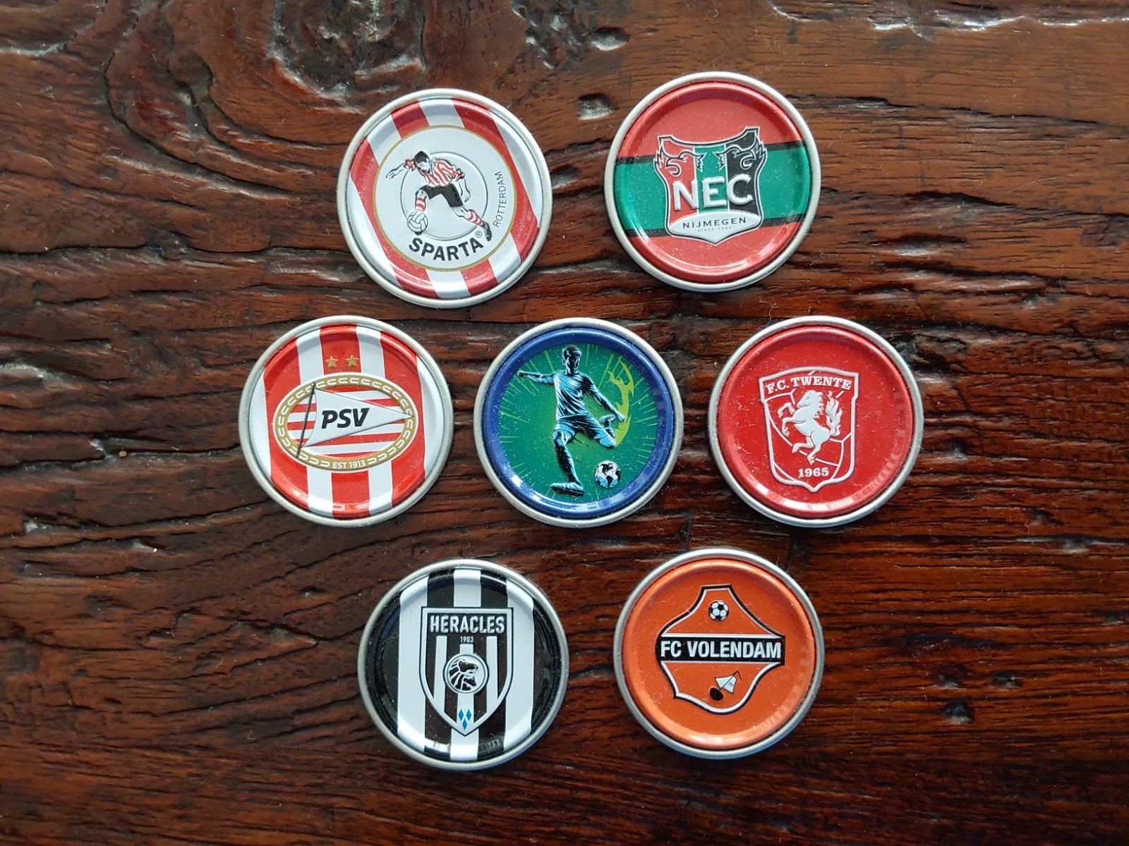 Voetbal Munten / Coins, Verzamelen, Albert Heijn, Ophalen