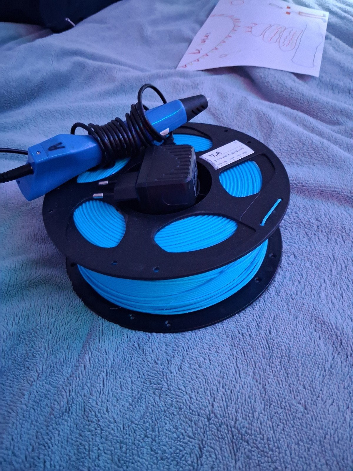 3d pen met pla filament 1.75mm, Ophalen of Verzenden, Zo goed als nieuw