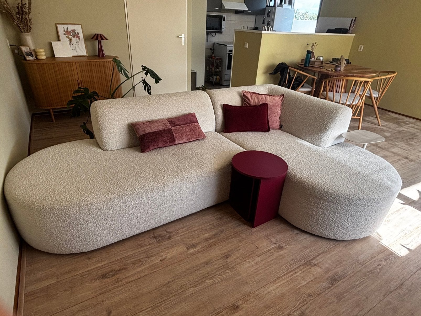 Hoekbank rechts Arles, Ophalen, 250 tot 300 cm, Gebruikt, Driepersoons