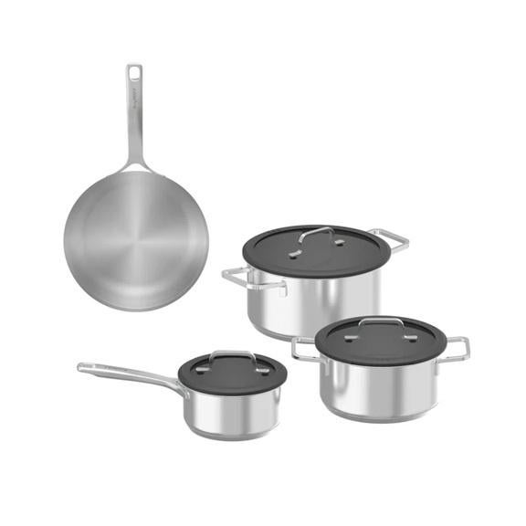 Berghoff Culina Pannenset nieuw in de doos, Huis en Inrichting, Keuken | Potten en Pannen, Nieuw, Pannenset, Ophalen of Verzenden