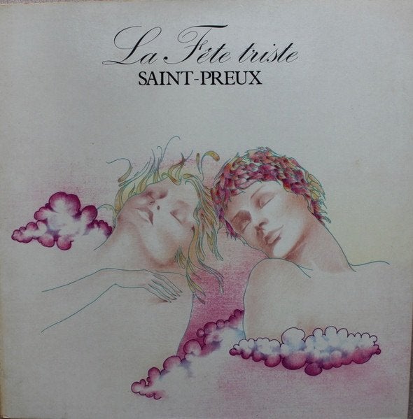Saint-preux – la fête triste lp hel 67050 vinyl 1974, Verzenden, Pop, LP