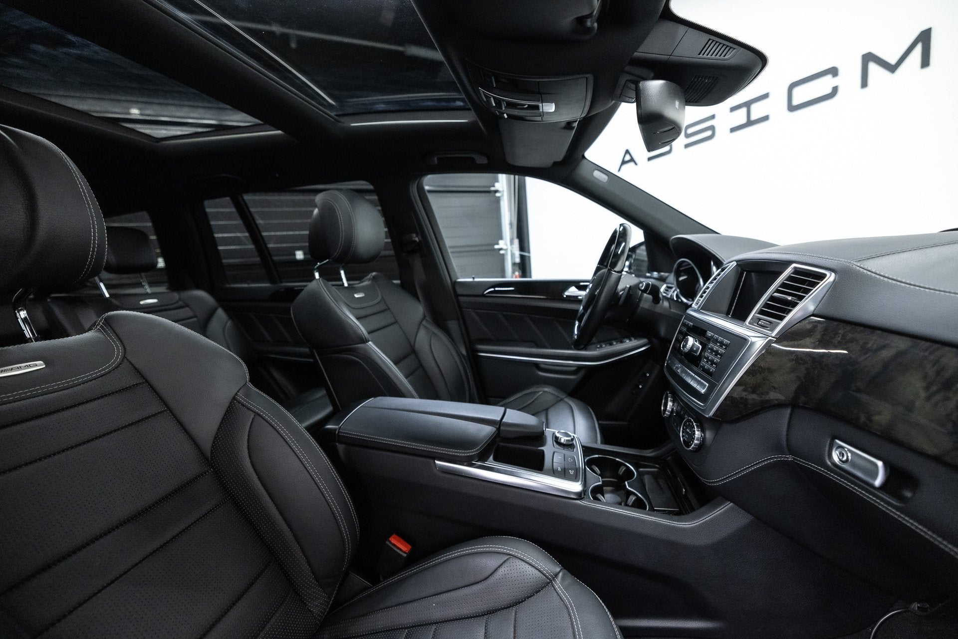 Mercedes-Benz GL-Klasse AMG 63 Btw auto (€ 49.545.45 Ex B., Automaat, Bi-Xenon koplampen, 7 stoelen, Zwart
