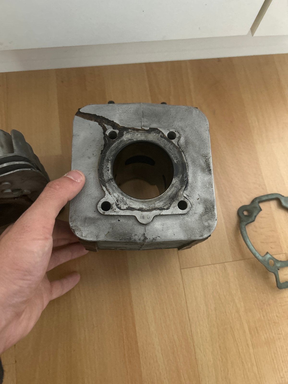 Gebruikte 125 cc gilardoni cilinder, Ophalen, Gebruikt, Cilinder