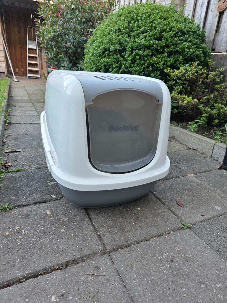 XL kattenbak, Ophalen