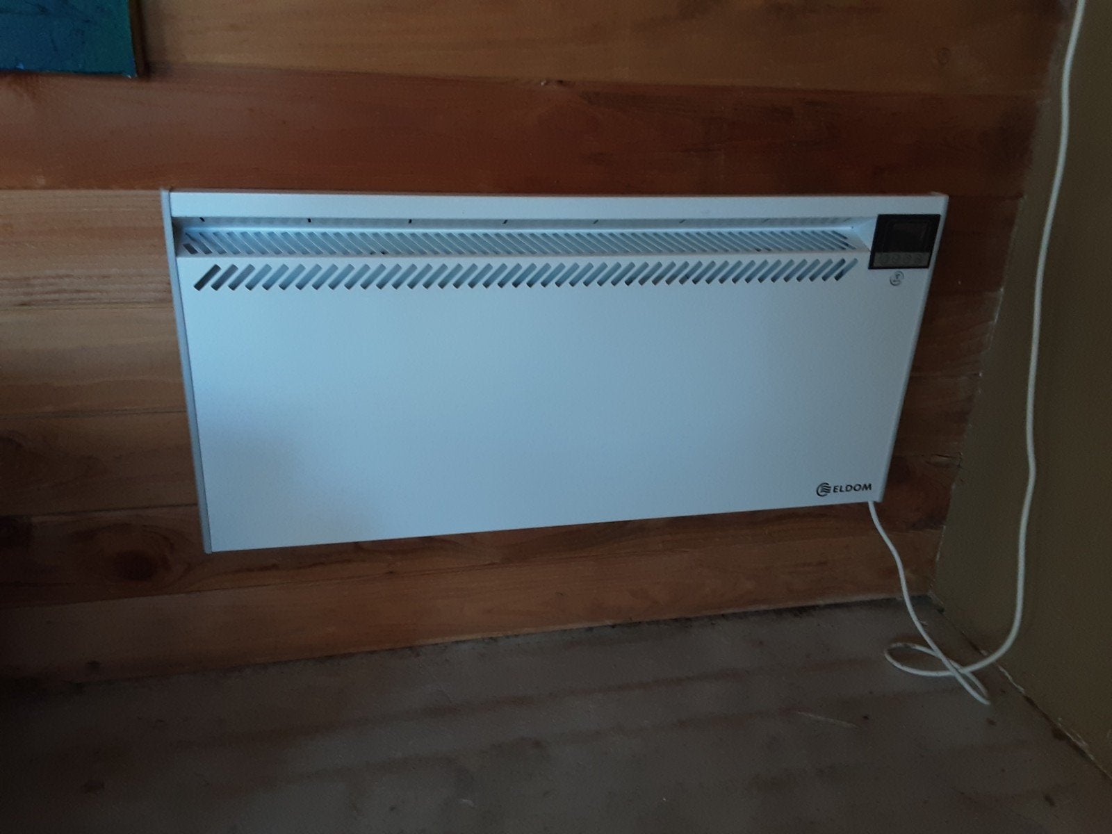 2 x een elektrische verwarming 1500 watt., Ophalen, 30 tot 80 cm, Eldom, Radiator