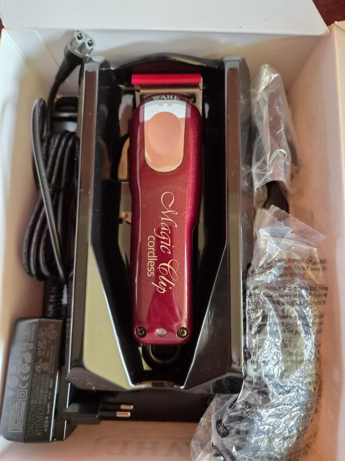 Wahl Magic Clip Cordless Tondeuse - Zo goed als nieuw, Ophalen of Verzenden, Zo goed als nieuw, Scheren en Epileren