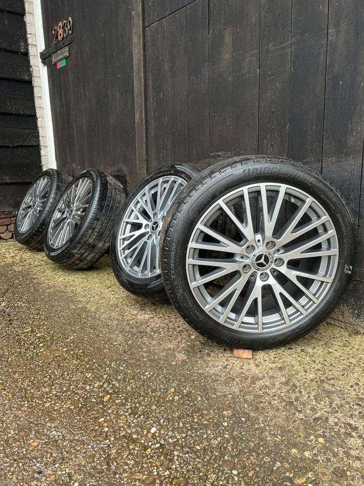Originele Mercedes A-klasse W177 CLA C118 velgen 18? 5x112, 18 inch, Gebruikt, Banden en Velgen, Niet ingevuld