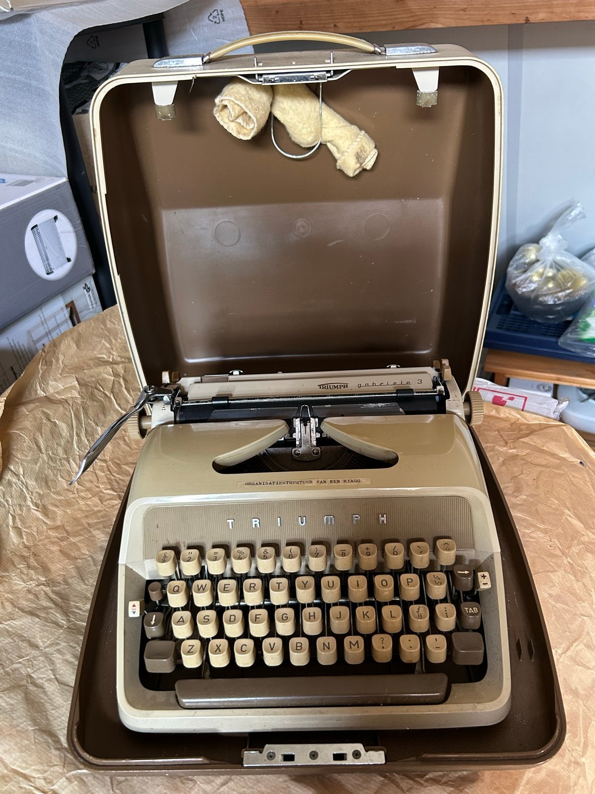 Triumph typemachine, Diversen, Typemachines, Ophalen, Gebruikt
