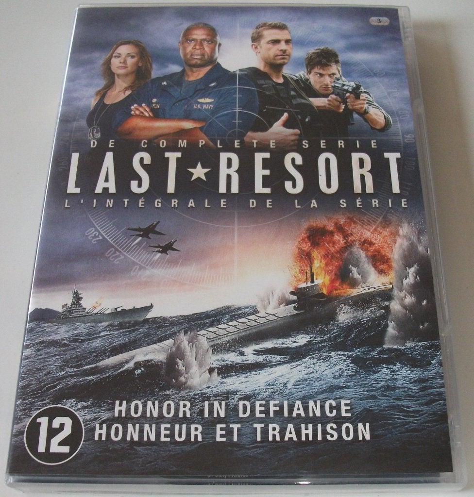 Dvd *** LAST RESORT *** 3-Disc Boxset De Complete Serie, Cd's en Dvd's, Vanaf 12 jaar, Ophalen of Verzenden, Zo goed als nieuw