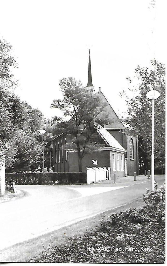 Ter Aar- -N.H.Kerk., Verzenden, 1960 tot 1980, Gelopen, Zuid-Holland