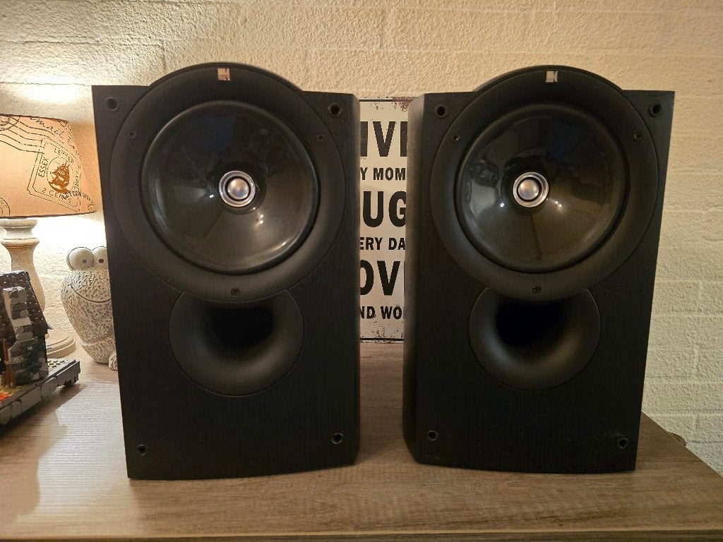 Set Kef Q1 Uni-Q Luidsprekers, Ophalen, Stereo speakers, Gebruikt, 60 tot 120 watt