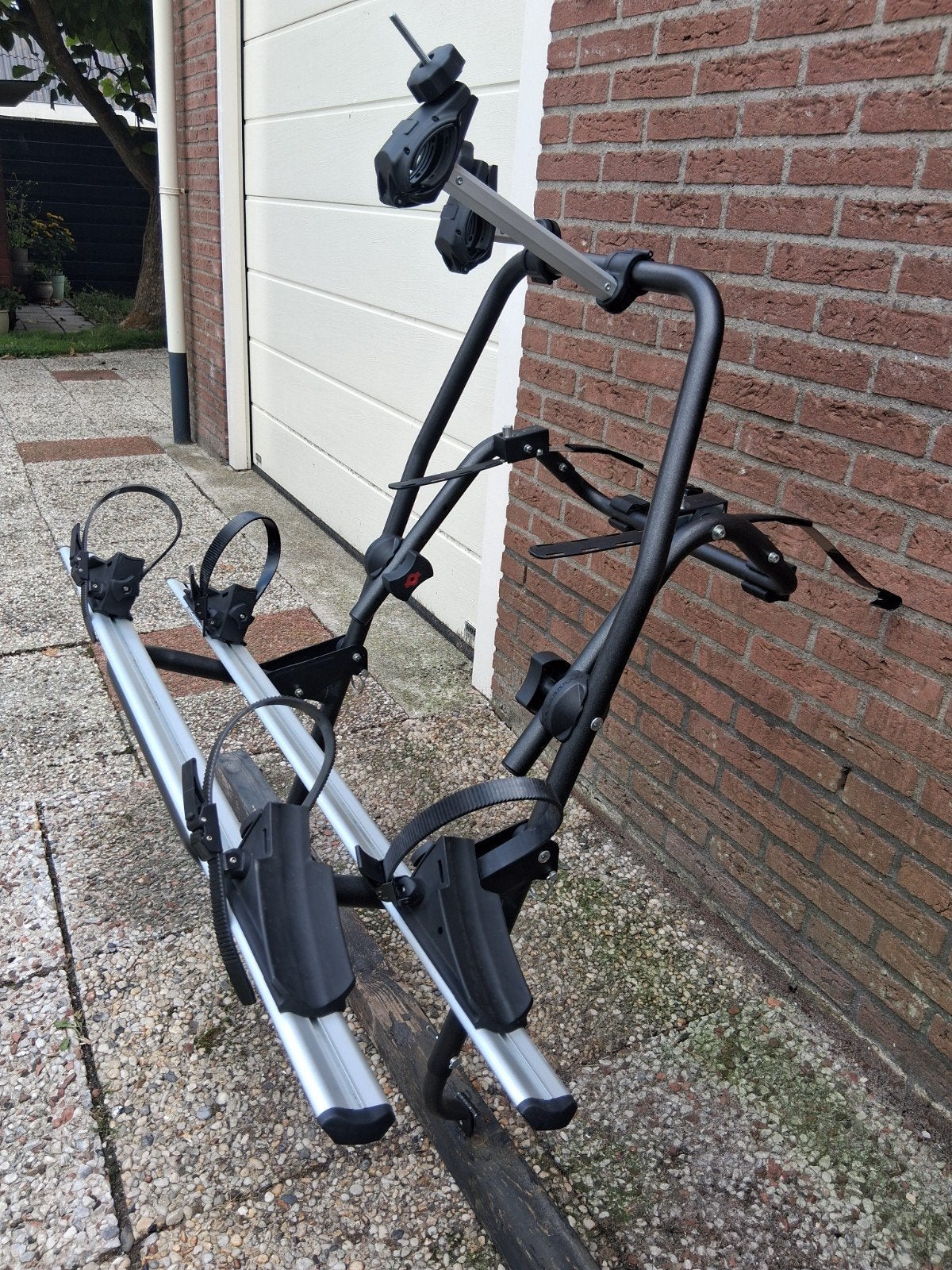 Fietsendrager  - Achterklepdrager (zonder trekh, Ophalen, 2 fietsen, Gebruikt, Achterklepdrager