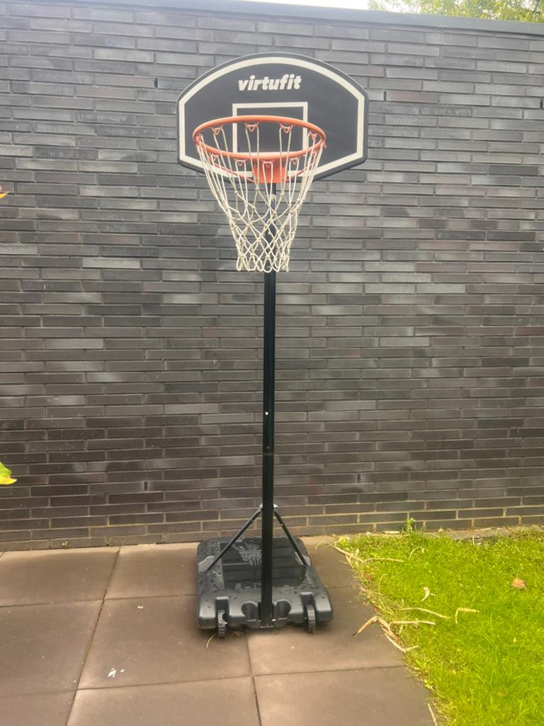 Virtufit Basketbalpaal, Sport en Fitness, Basketbal, Ophalen, Gebruikt, Ring, Bord of Paal