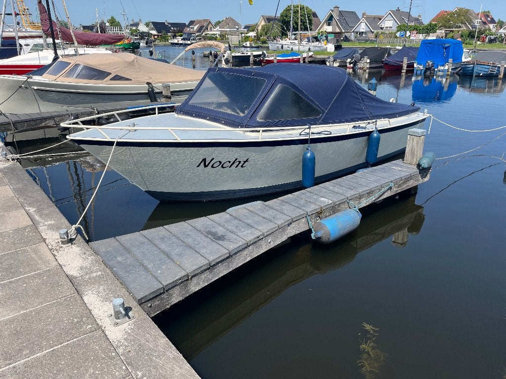 Stalen sloep met Volvo Penta diesel, Gebruikt, Staal, Binnenboordmotor, Diesel