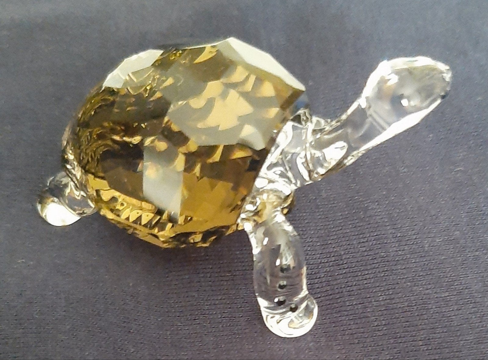 Swarovski Galapagos schildpad Eventstuk, Ophalen of Verzenden, Zo goed als nieuw, Figuurtje
