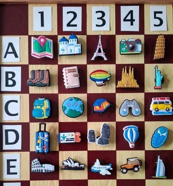 36: Travel schoenbedels Pins Charms voor de Crocs, Ophalen of Verzenden