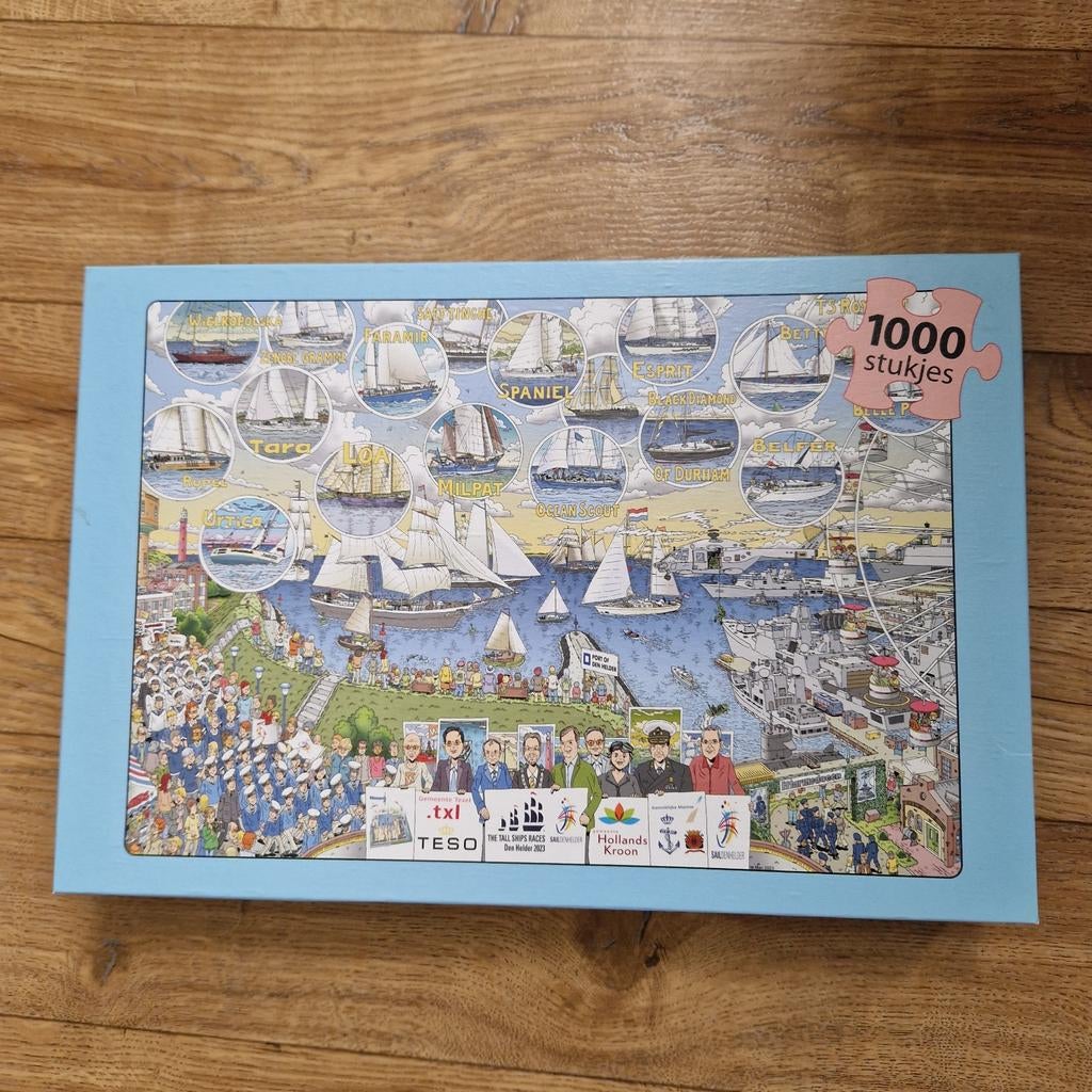 Puzzel 1000 stukjes - The Tall Ships Races Harlingen, Ophalen of Verzenden