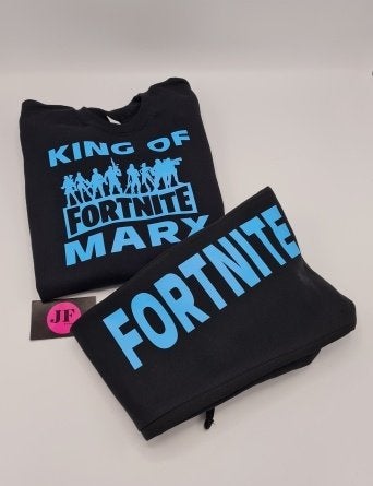 Fortnite joggingpakken met je eigen naam in maat 122, Kinderen en Baby's, Ophalen of Verzenden, Nieuw, Jongen of Meisje, Broek
