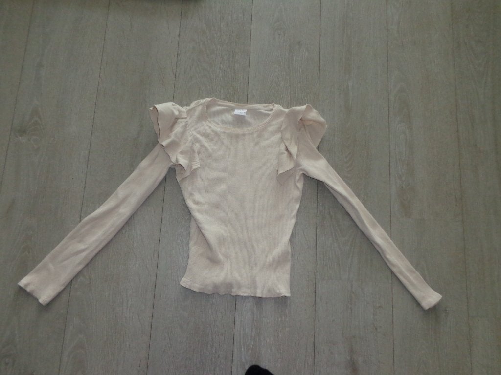 beige meisjestruitje van Zara, maat 152, Ophalen of Verzenden, Gebruikt, Meisje, Trui of Vest