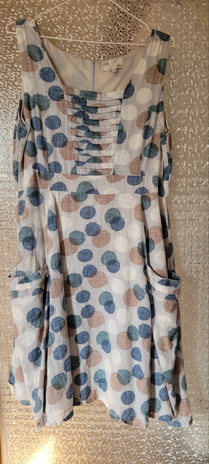 Himalaya Biologisch Katoenen Jurk Maat L, Kleding | Dames, Meerkleurig, Maat 42/44 (L), Ophalen of Verzenden, Zo goed als nieuw