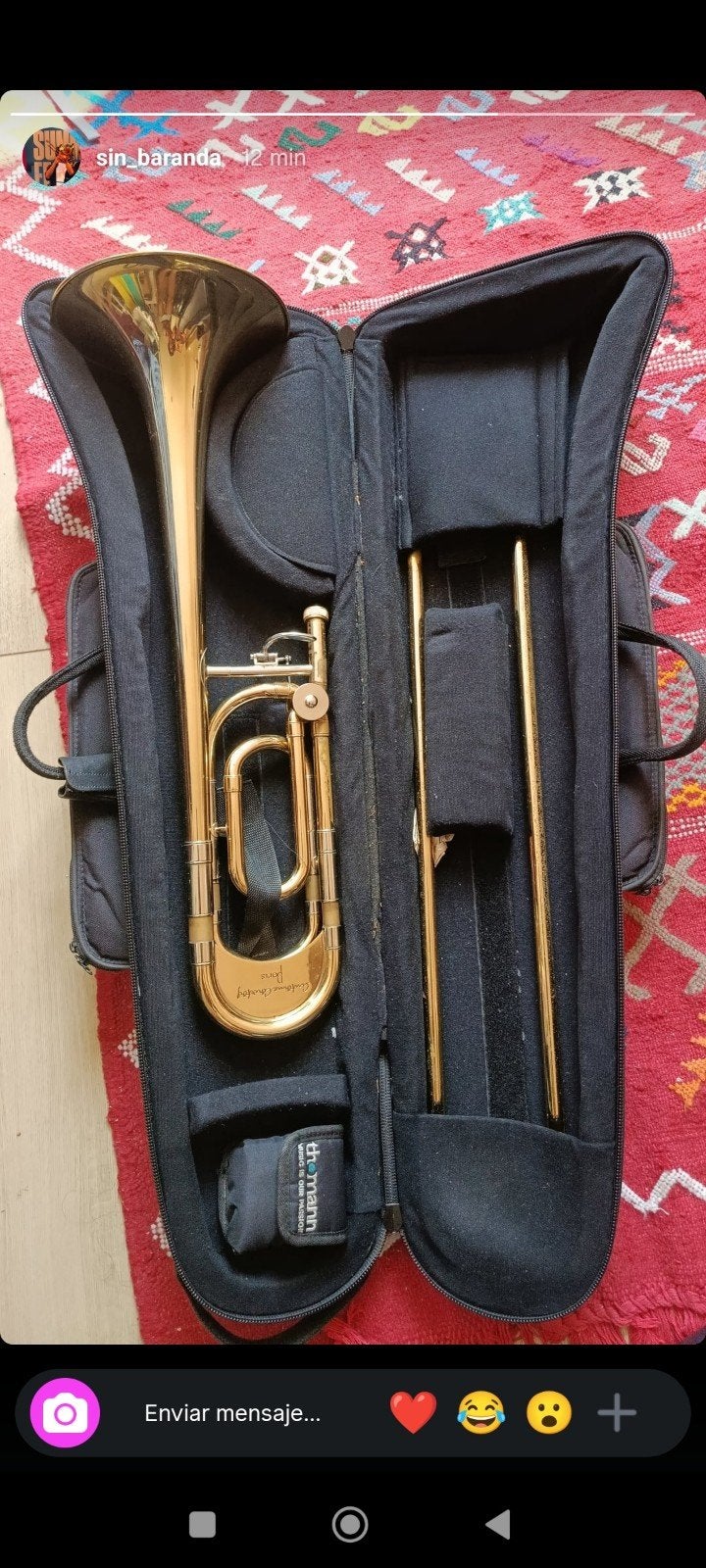 Antoine Courtois AC 410 Trombone - Gebruikt, Ophalen of Verzenden