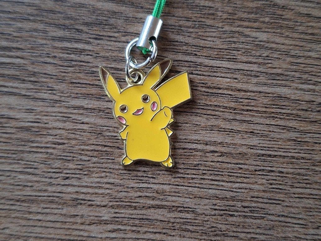 Telefoonhanger : Pokemon : Pikachu !! 4, Info@keycharms.nl, Nieuw, Medemblik, Telefoonhanger of Accessoire