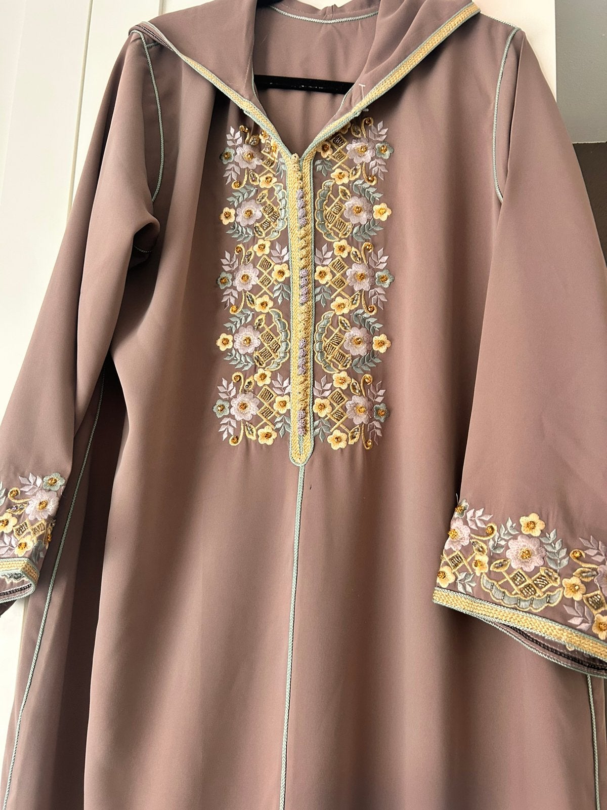 Marokkaanse djelaba jalaba kaftan Caftan maat l/xl, Ophalen of Verzenden, Zo goed als nieuw, Maat 42/44 (L), Overige typen