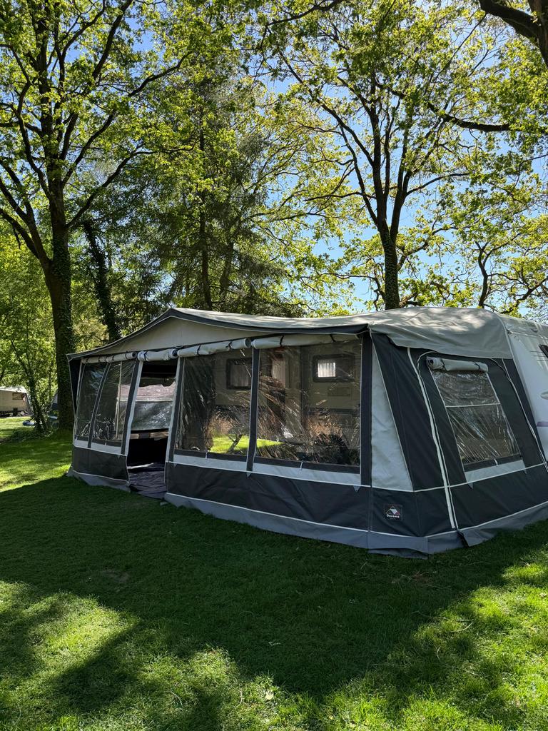 Dorema Ibiza XL 2,70m 4 seizoenen voortent maat 16, Caravans en Kamperen, Voortenten en Luifels, Ophalen, Zo goed als nieuw, Dorema