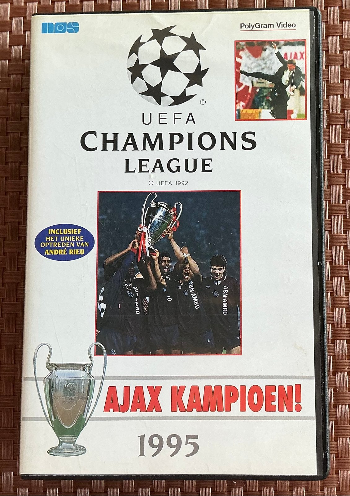 Ajax kampioen UEFA Champions league 1995, Verzamelen, Sportartikelen en Voetbal, Ophalen of Verzenden, Gebruikt, Ajax