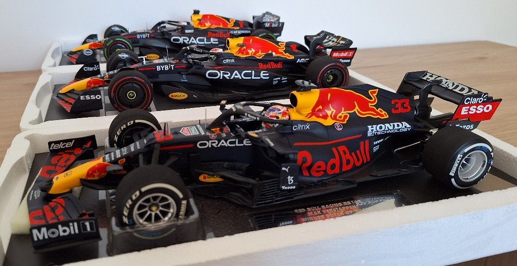 Max Verstappen GP Nederland 1:18 Winner 21, 22, en 23 NIEUW, Ophalen of Verzenden, Nieuw, Formule 1