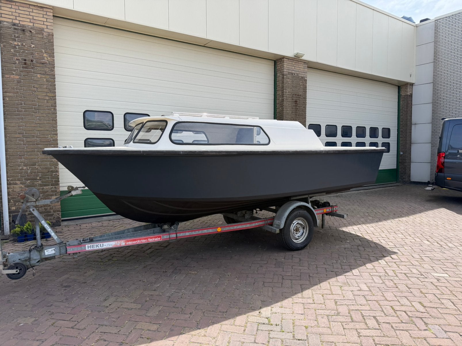 Kilkruiser 530 karperboot weekendboot kajuitboot visboot, Ophalen, Tot 10 pk, Zo goed als nieuw, Buitenboordmotor
