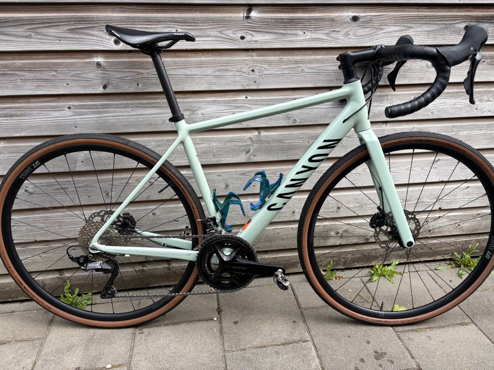 Canyon Endurace AL Disc - S - Shimano 105 2 x 12 speed, 28 inch, Aluminium, Zo goed als nieuw, Meer dan 20 versnellingen