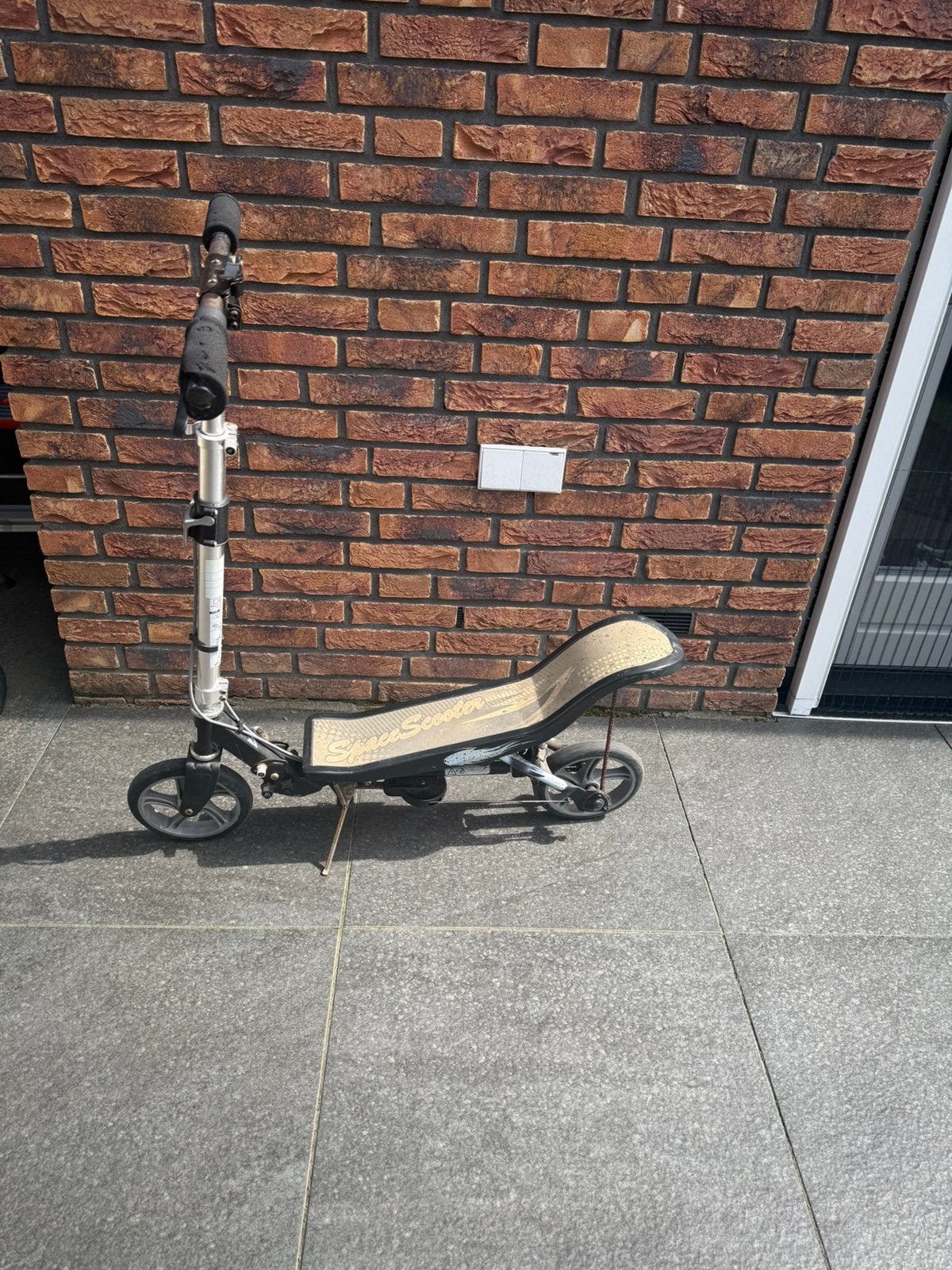 Space scooter step zwart, Fietsen en Brommers, Ophalen of Verzenden, Gebruikt, Gewone step