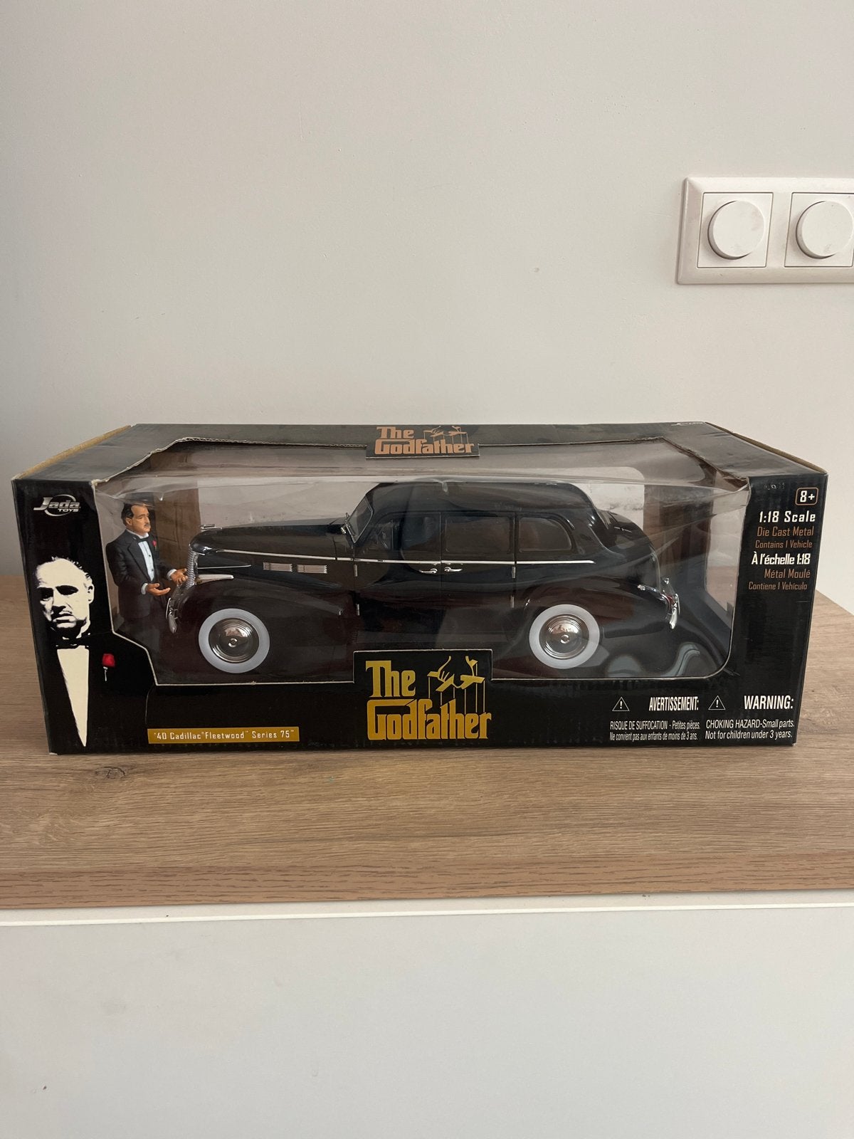The Godfather '40 Cadillac Fleetwood Series 75 schaalmodel, Ophalen of Verzenden, Nieuw