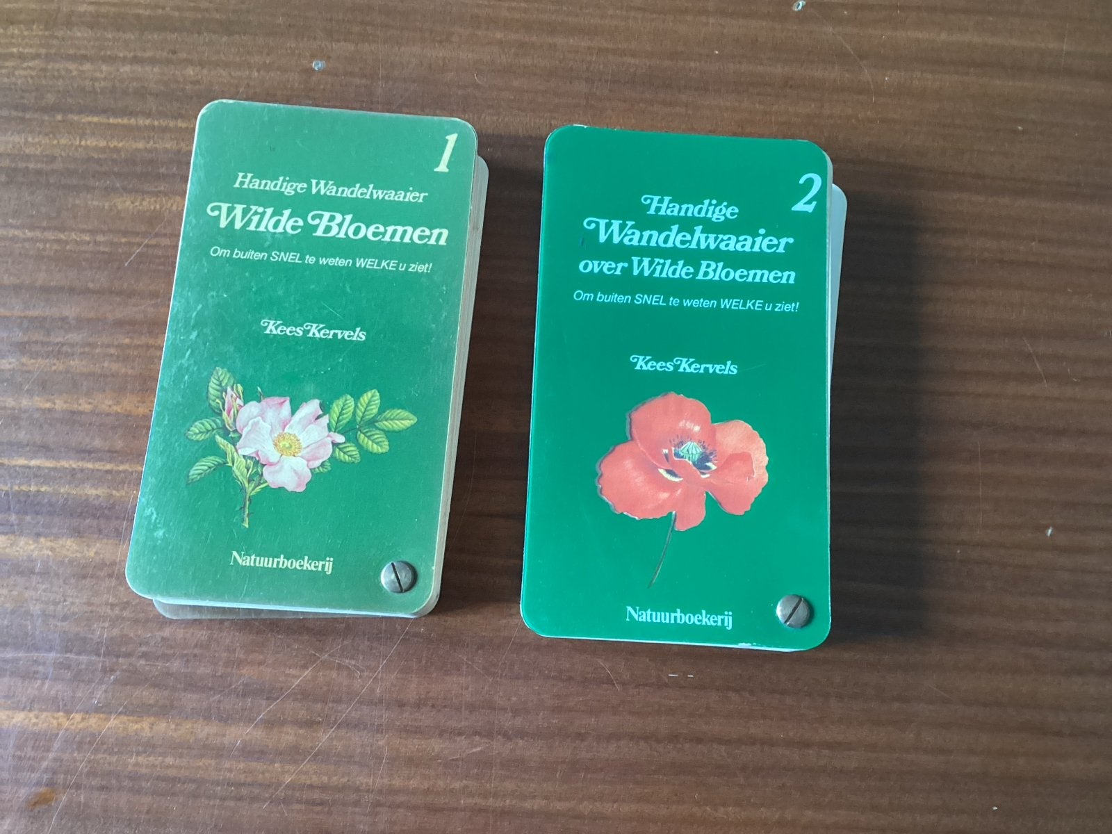 Handige Wandelwaaier Wilde Bloemen - Deel 1 & 2 Kees Kervels, Verzenden, Gelezen, Bloemen, Planten en Bomen