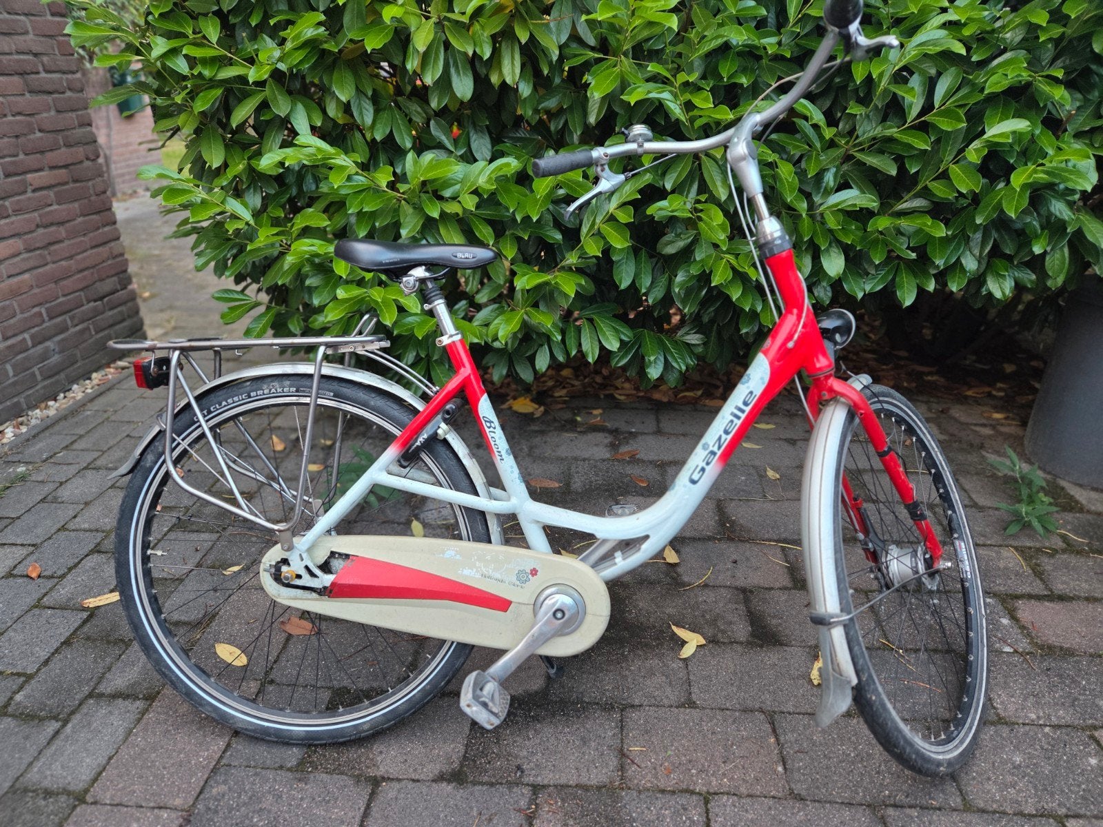 Gazelle Bloom damesfiets, moederfiets,, Bobike fietszitje, Ophalen of Verzenden, Gebruikt, Gazelle, Versnellingen
