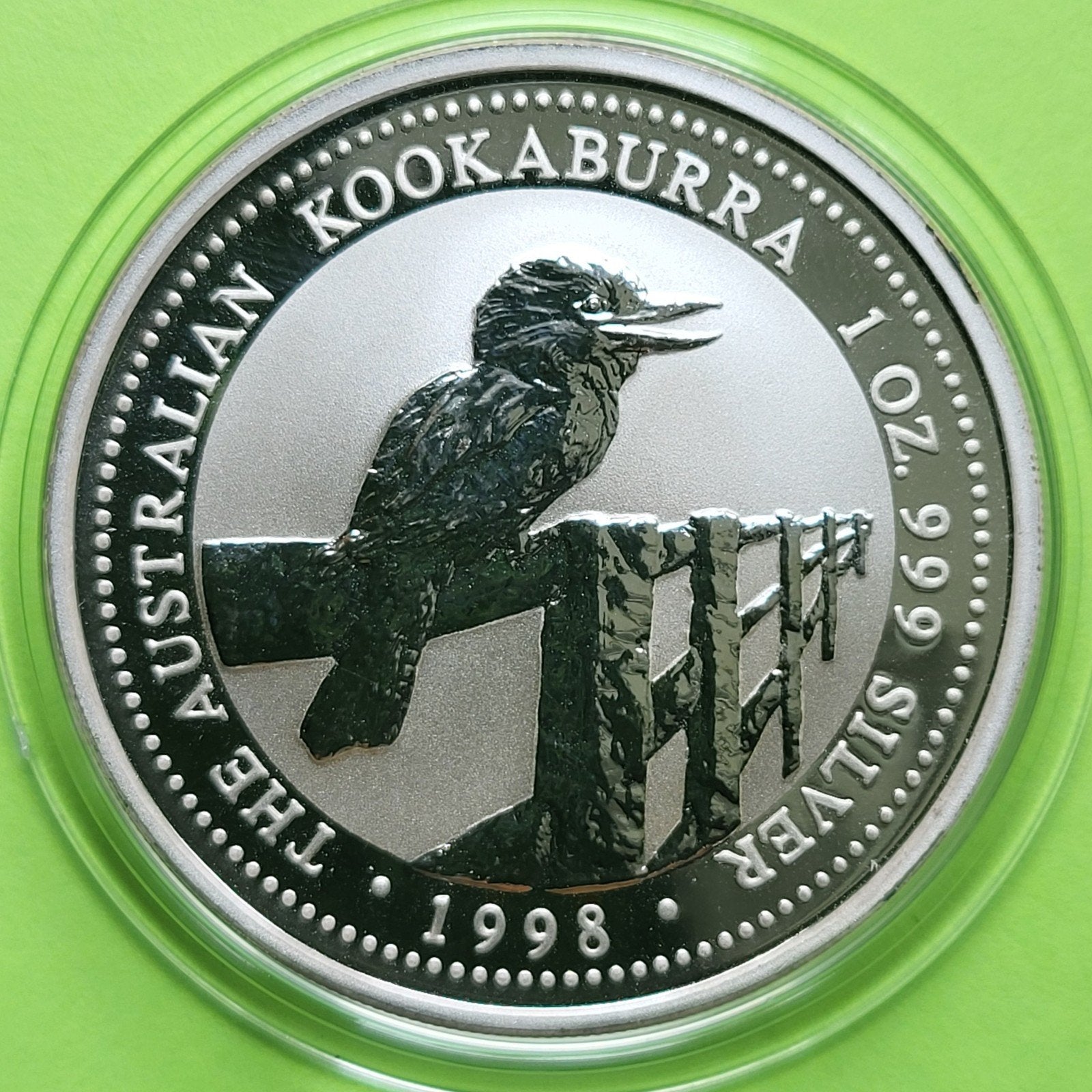 Kookaburra 1998 - 1 oz zilver, Verzenden, Zilver