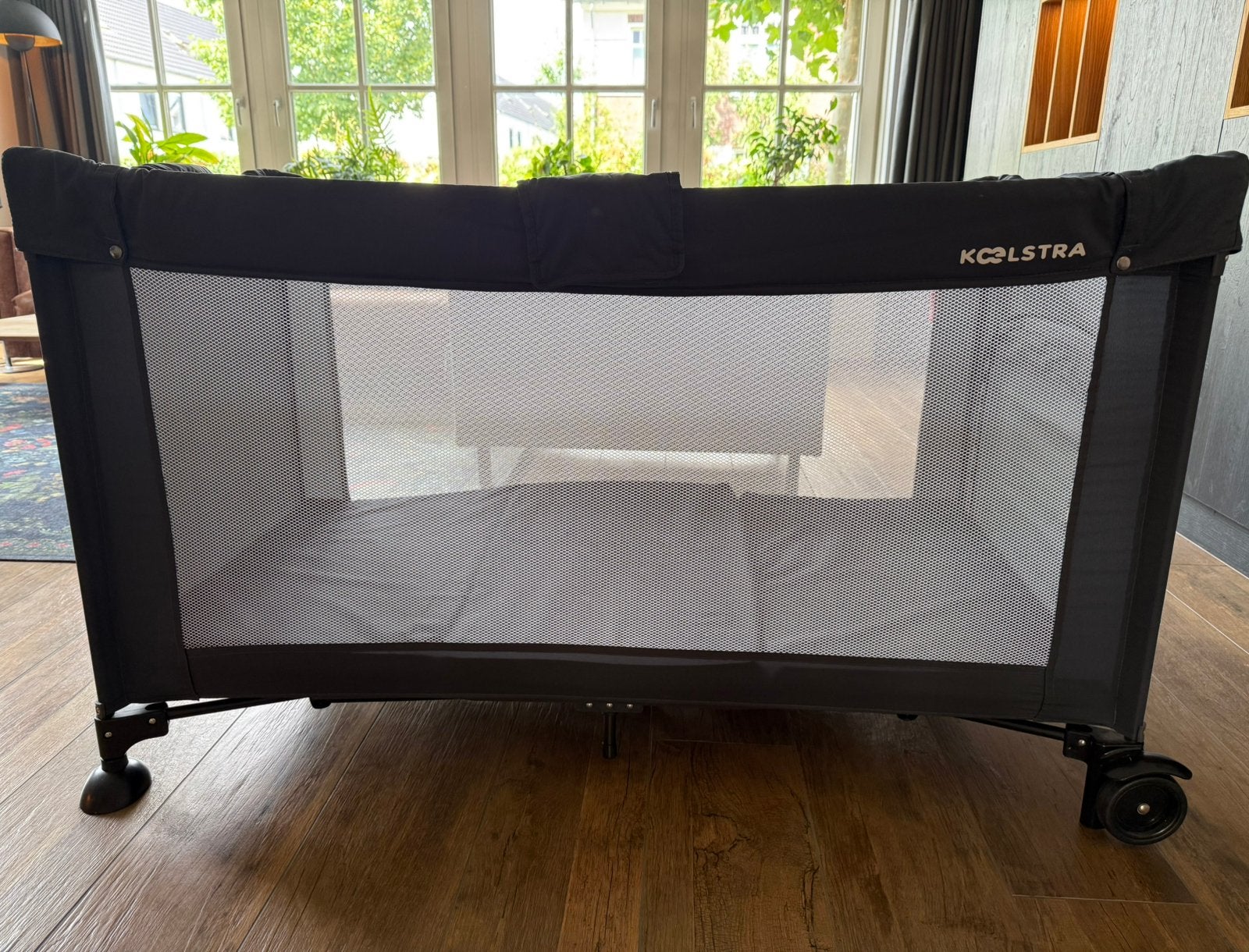 Campingbedje, campingbed Koelstra reisbed + matras en hoes, Kinderen en Baby's, Ophalen, Gebruikt, Reisbedje