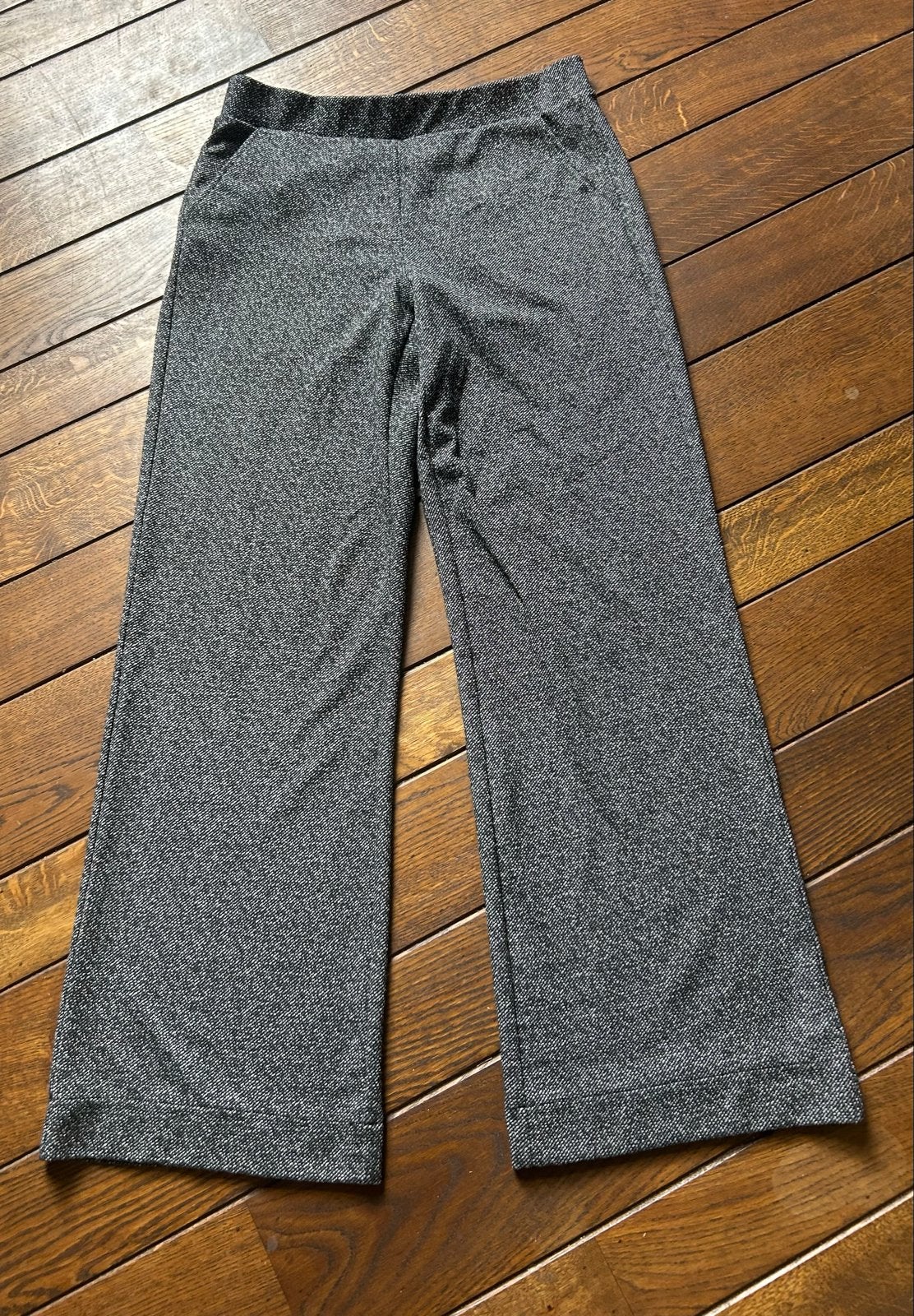 Studio Anneloes broek zwart wit grijs gemêleerd M, Maat 38/40 (M), Zo goed als nieuw, Lang, Meerkleurig