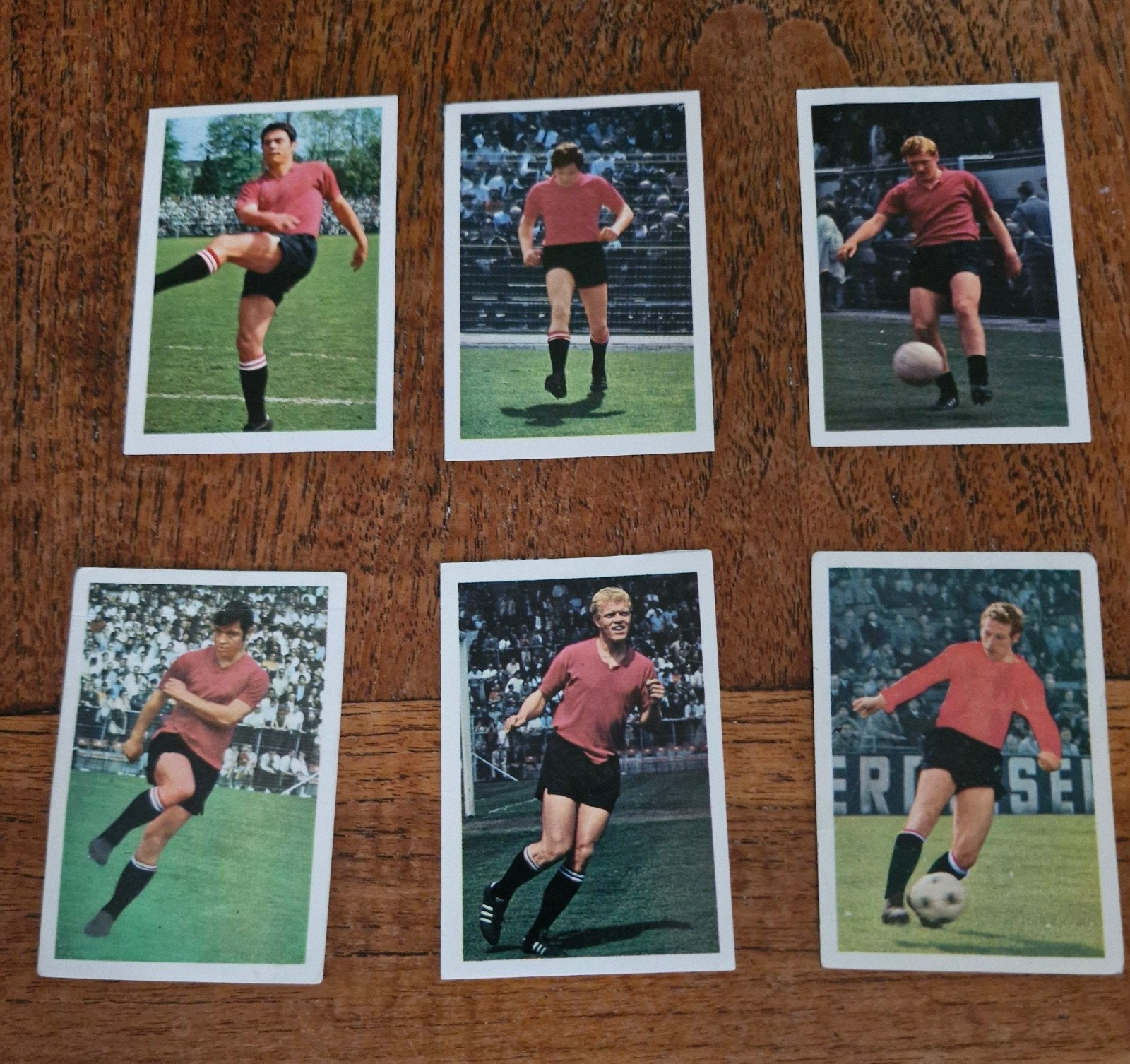 Feyenoord 1971/1972 - voetbalplaatjes Set van 6, Verzamelen, Ophalen of Verzenden, Gebruikt, Feyenoord, Poster, Plaatje of Sticker