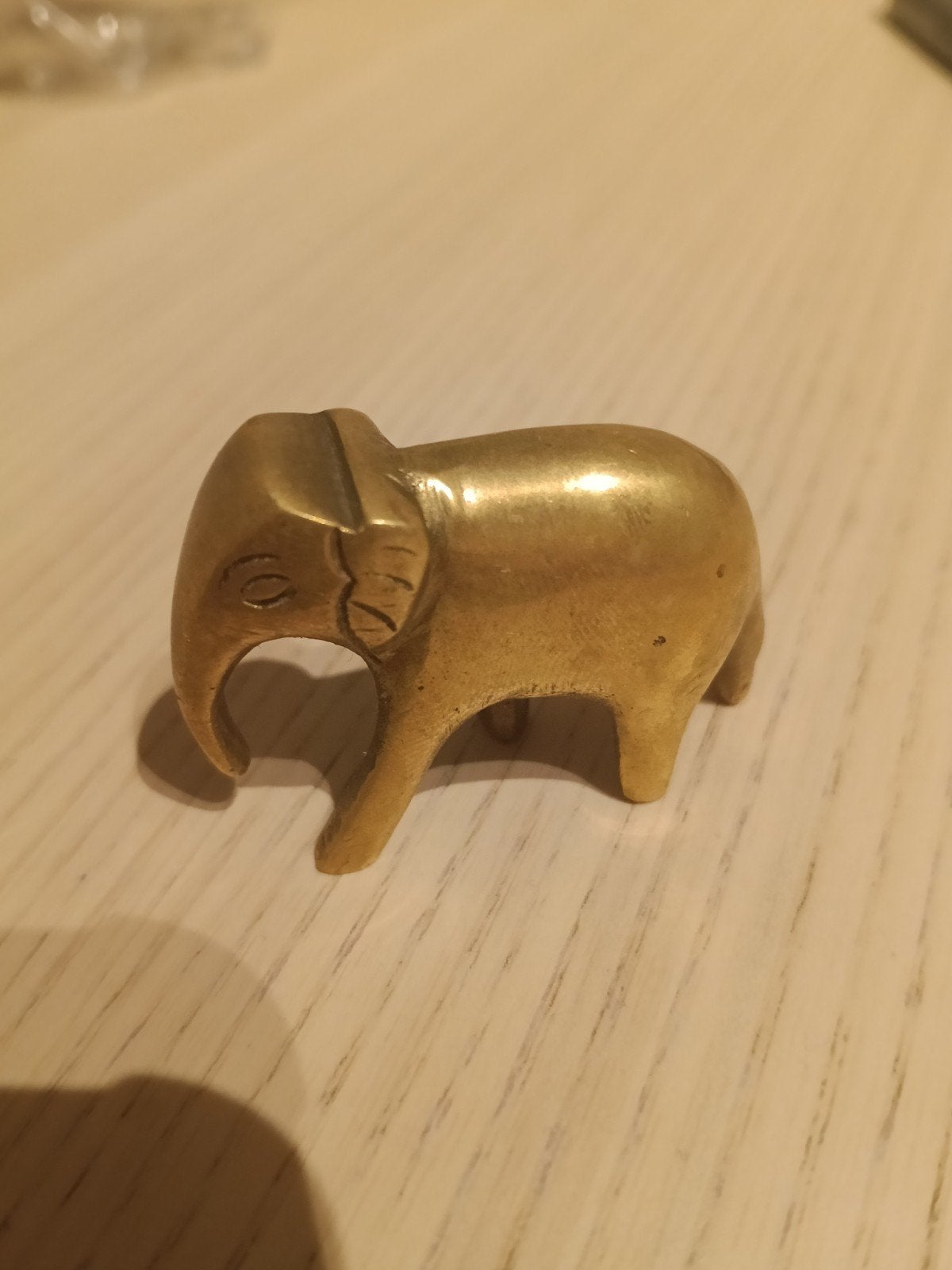 Koperen olifantje, decoratief beeldje, Ophalen of Verzenden